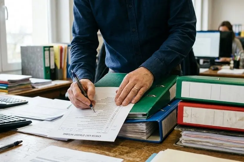 Audit interne et checklist de conformité dans le cadre d'une certification ISO 37001